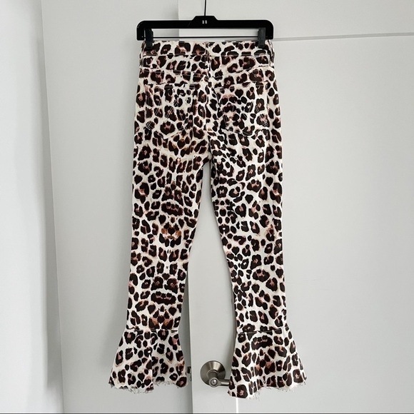 MOTHER The Cha Cha Fray Leopard Pant - Picture 5 of 10